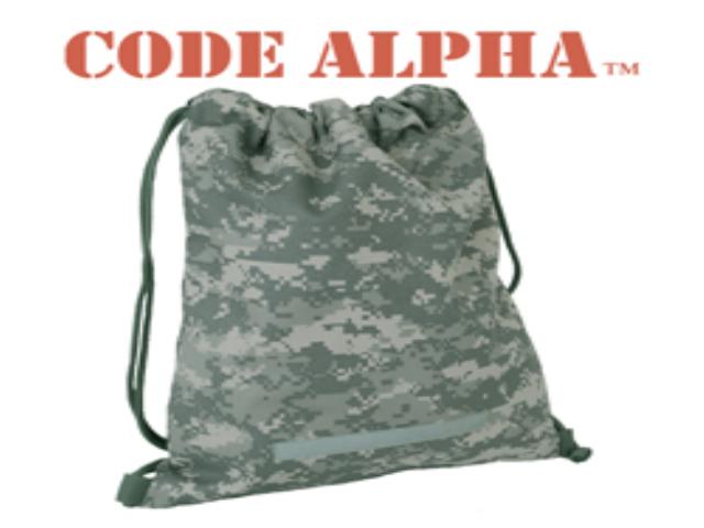 ACU camo drawstring Backpack