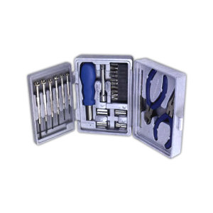 Compact 26 piece tool kit