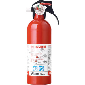 2 lb BC Vehicle Fire Extinguisher FC5 w/Nylon Strap