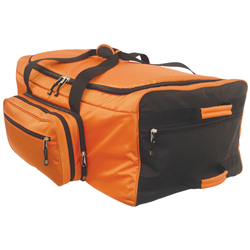 33" 3 Wheeled Duffle - Rip Stop and Ballistic Nylon BLACK BAG