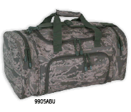 ABU camo sport locker bag
