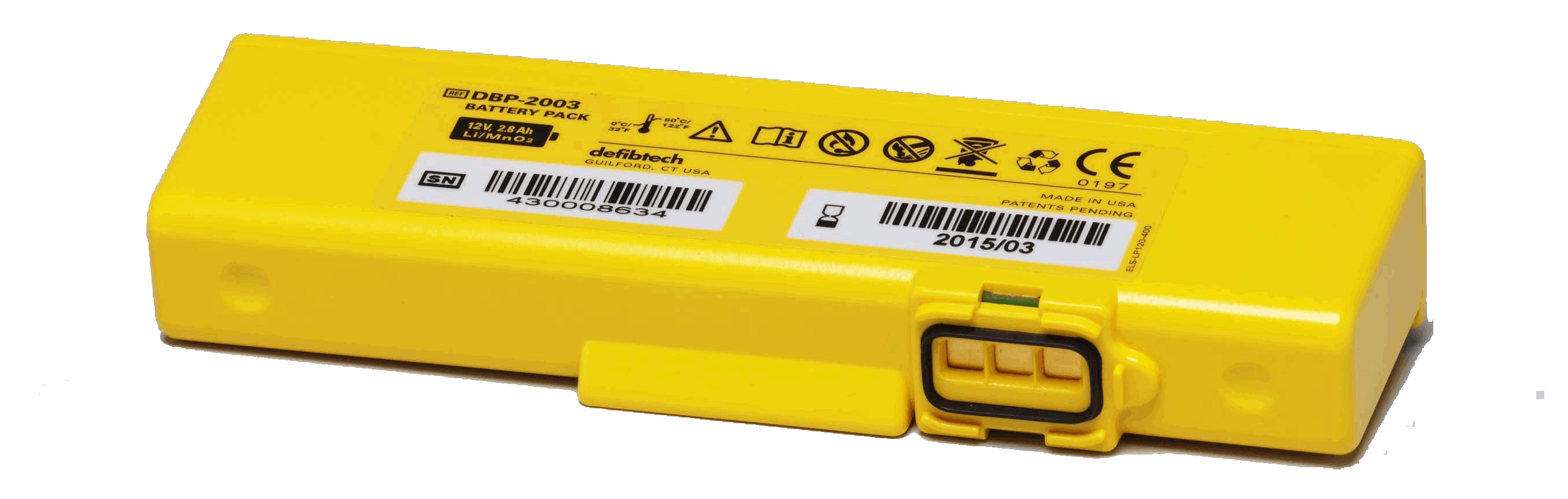 Defibtech Lifeline View Standard AED 4 Year Battery