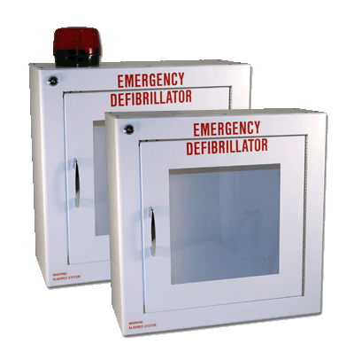 AED Medium Cabinets /w Alarm & Strobe