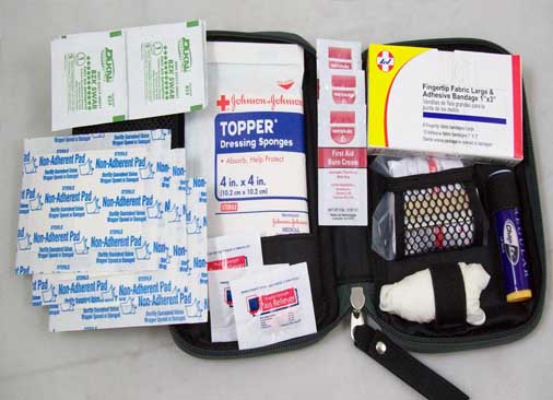 Glove Box First Aid Kit (BLK)
