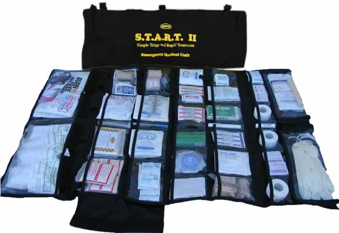 217 Piece Emergency Trauma Kit