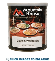 Mountain House Sliced Strawberries