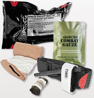 Individual Police Officer Trauma Kit (IPOK-CG Combat Gauze)
