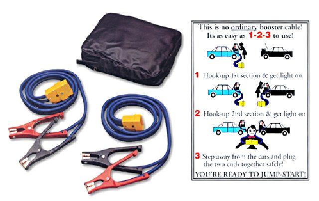Deluxe EZ-Jump "Smart" Jumper Cable System
