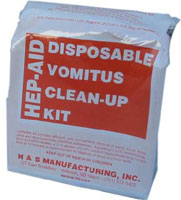 Vomit & Urine Clean-Up Kit - Case of 12