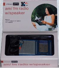 AM/FM Radio/Transistor