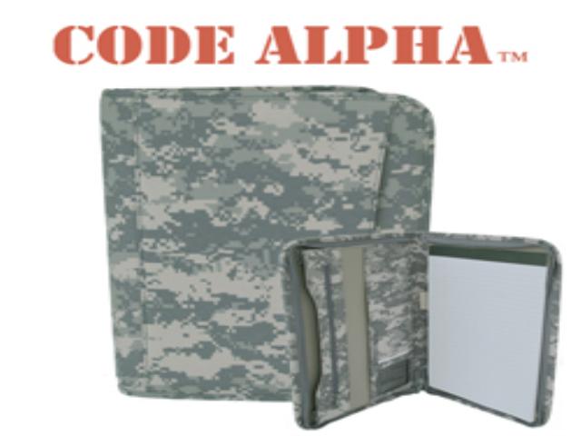ACU Camo zippered padfolio