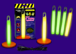 14 Piece Home / Office Emergency Safety Glow Sticks Pack (Case of 24)