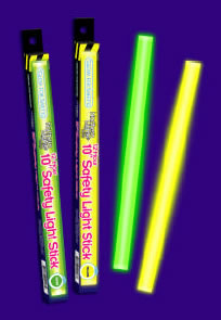 10" 12 Hour Safety Glow Sticks (Case of 40)