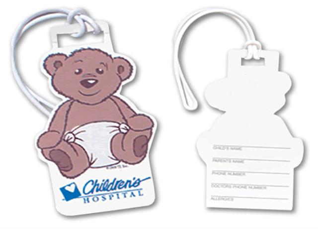 Baby Bear Diaper Bag Tag