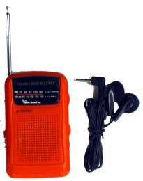 Battery-operated AM-FM Radio (Case of 200)