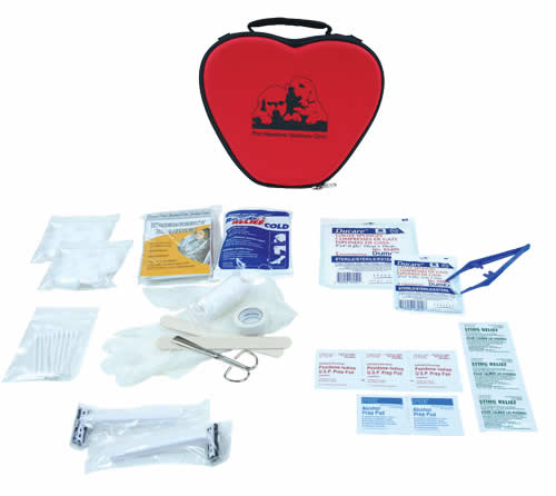 Pet First Aid Kit in EVA Heart