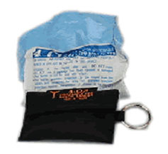Keychain CPR Mouthpiece with Gloves