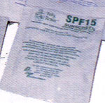 SPF 15 Wipes (Single Use)