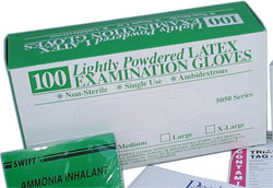 Latex Gloves Box of 100 (Medium Only)