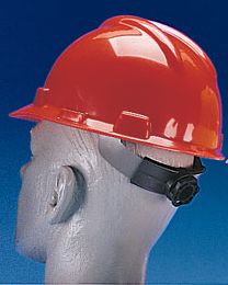 MSA V-Gard Helmets With Fas-Trac Suspension