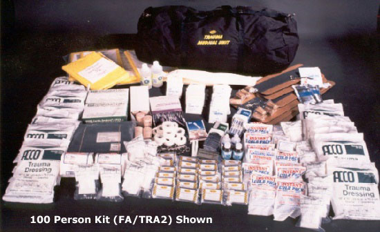 Multiperson Trauma Medical Unit - Quantity for 50 People