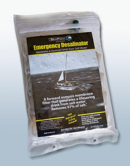 HTI SeaPack Personal Desalination Kit