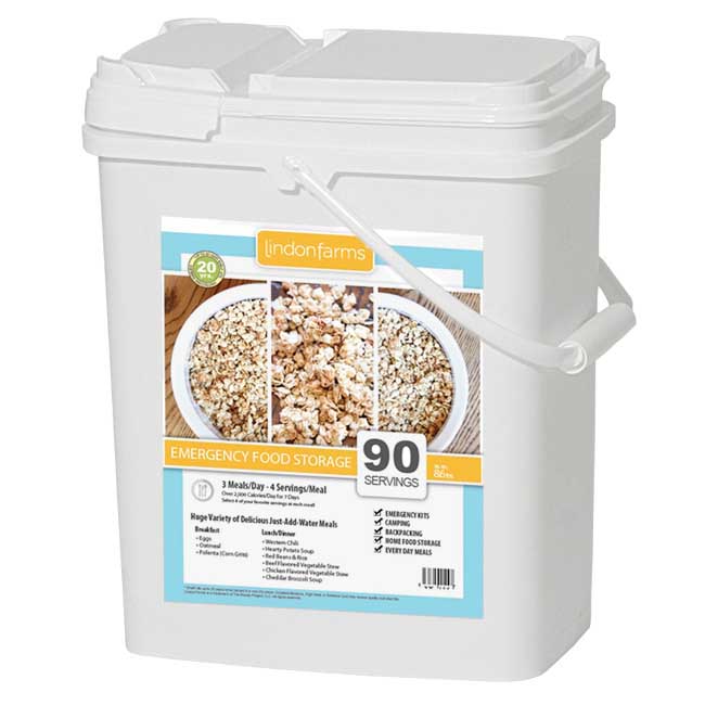 90 Serving Emergency Food<br>2000 Calories per Day!<br>Free Shipping!!!