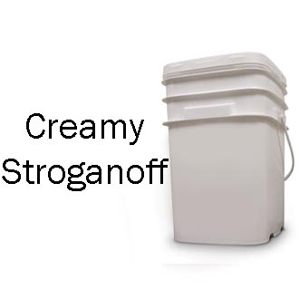 Creamy Stroganoff Bucket <br> 60 Servings! </br> Free Shipping!!! </br>