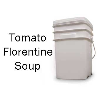 Tomato Florentine Soup Bucket <br> 100 Servings! <br> Free Shipping!!! </br>