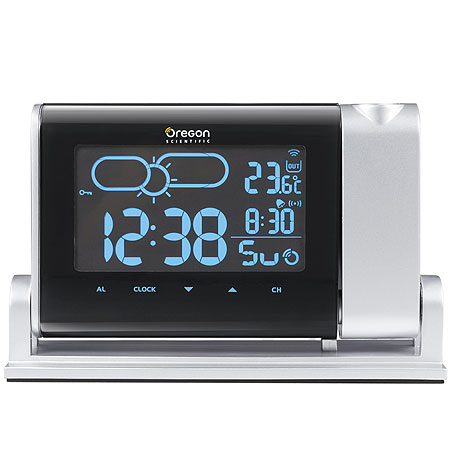 TimeLight Projection Clock with Color LCD