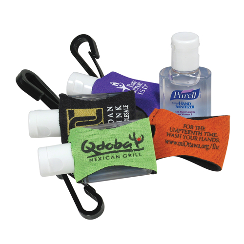 Purell Sanitizer on a Clip