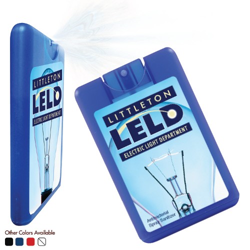 Credit Card Anti-Bacterial Hand Sanitizer Spray