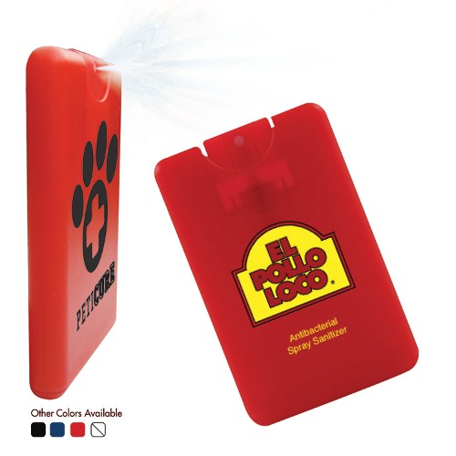 Credit Card Antibacterial Hand Sanitizer Spray