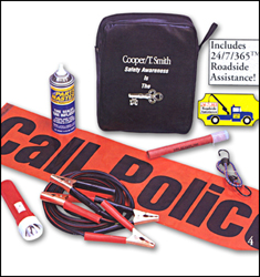 Basic Highway Car Emergency Kit with 24/7/365 roadside assistanc