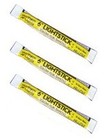 6" 12 Hour Yellow Lightstick (Case of 100) </br> Free Shipping!