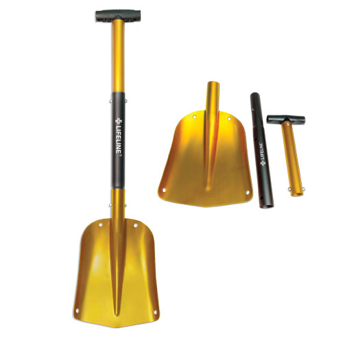 Aluminum Sport Utility Shovel - Yellow