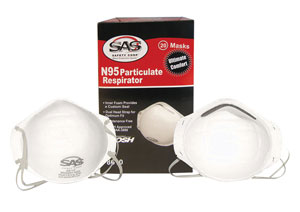 N95 Particulate Respirator Box of 20 Set of 3 Boxes