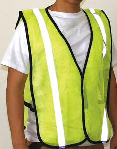Yellow Safety Vest - 10 Pack