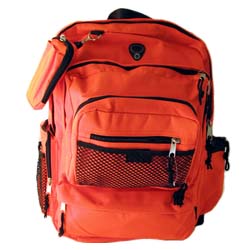 Deluxe Orange Back Pack
