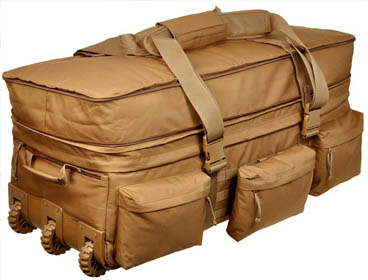 SOC Coyote Brown Rolling Load Out XL Bag - Buy American