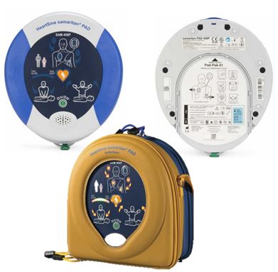 HeartSine Samaritan 450P AED Set- Shipping Included