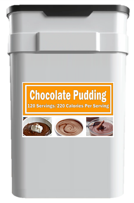 Chocolate Pudding <BR> Premium Emergency Food Supply <BR> Shipping Included!