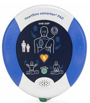 HeartSine Samaritan 350P Semi-Automatic AED Set- Shipping Included