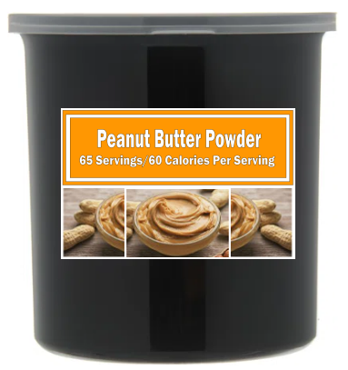 Peanut Butter Powder <BR> Premium Emergency Food Supply <BR> Shipping Included!