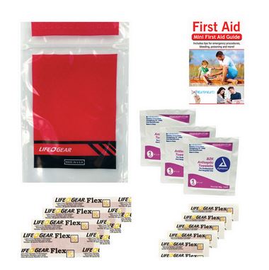 BULK 10 Mini Go First Aid Kits