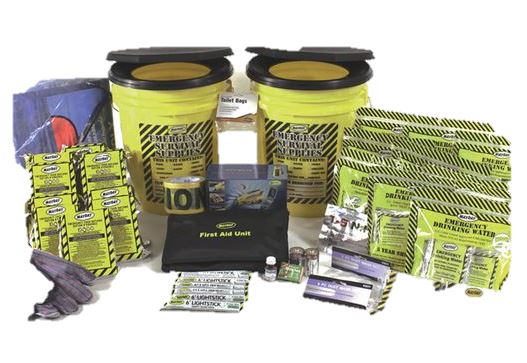 10 - Person Deluxe Comprehensive 72 Hour Emergency Kit