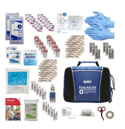 USKITS 10 Person Softpack ANSI Class A First Aid Kit
