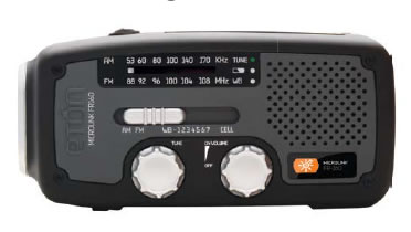 Self-Powered AM/FM/NOAA Weather Radio