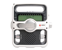 Solar-Powered AM/FM/Shortwave Radio with NOAA Weatherband American Red Cross