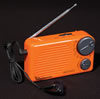 AM/FM Battery Operated Water Resistant Radio with stereo earphon
